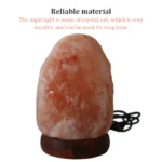 USB Table Night Light Desk | Bedside Salt Lamp | Best Quality