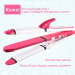 Kemei electric hair straightener | curler KM-3304