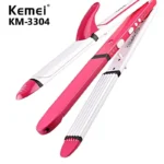 Kemei electric hair straightener | curler KM-3304