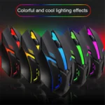 Colorful LED Gaming Mouse 5500 DP With Backlight for Computer Laptop PC