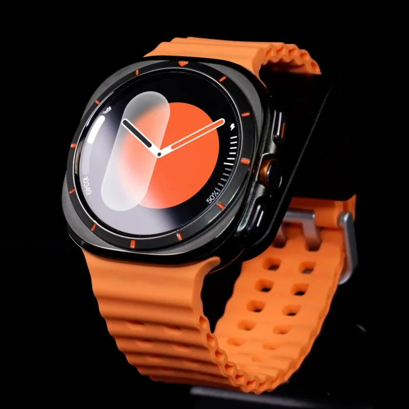 JS Galaxy Watch Ultra New GPS Track Smart Watch Men Amoled Always Display Body Temperature BT Talk Smart Watch