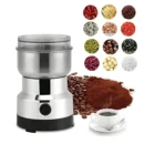 Stainless steel electric coffee grinder and multipurpose milling machine for spices and nuts. 1