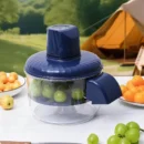 Electric commercial fruit and vegetable peeler for grapes and kitchen utility